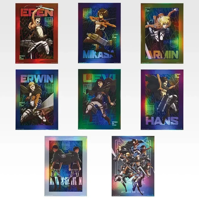 Ichiban Kuji Attack on Titan Dedicate Your Heart - G Prize Aurora Poster (8 Types)