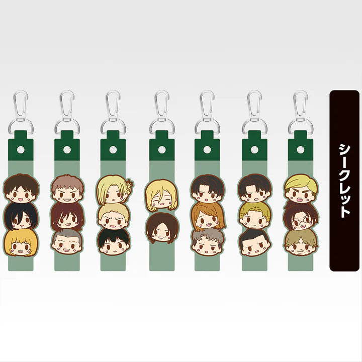 Ichiban Kuji Attack on Titan I'll Take Down the Beast Titan - I Prize Pokotto Charm Complete Set of 7 Types