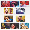 Ichiban Kuji Baki the Grappler The Great Heartbeat - F Prize Clear Posters (10 Types)