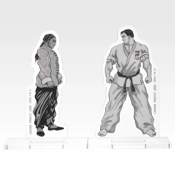 Ichiban Kuji Baki the Grappler The Great Heartbeat - G Prize VS Acrylic Stands Complete Set of 10 Types