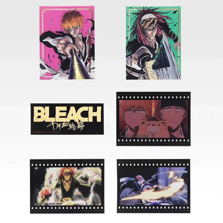 Ichiban Kuji Bleach Stirring Souls Vol. 5 - H Prize Stickers Complete Set of 10 Types