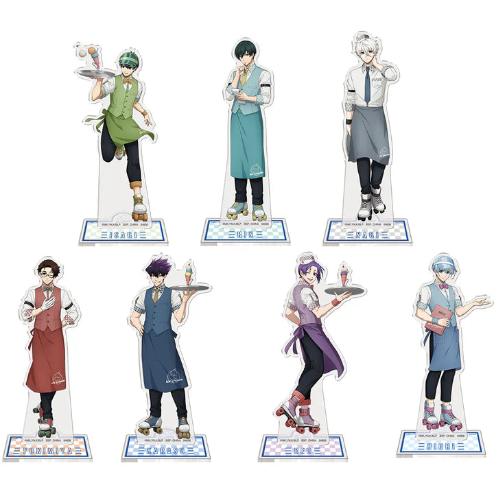Ichiban   Kuji   Blue   Lock   Day   Off   -   E   Prize   Acrylic   Stand   Complete   Set   of   7   Types