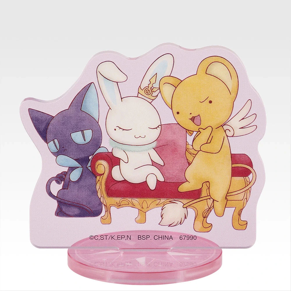 Ichiban Kuji Cardcaptor Sakura Clear Card Arc Charmul Collection - F Prize Deformed Acrylic Stands Complete Set of 11 Types