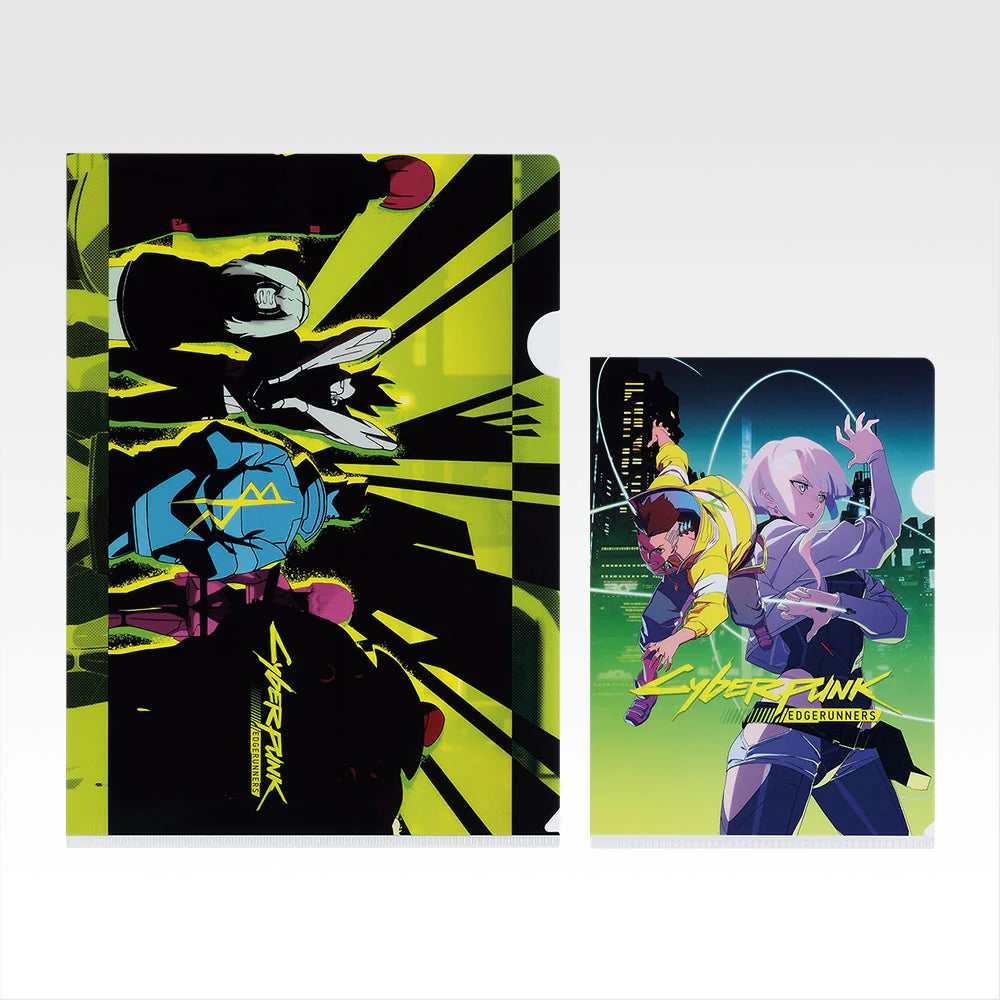 Ichiban Kuji Cyberpunk: Edgerunners - E Prize Clear Files Complete Set of 6 Types