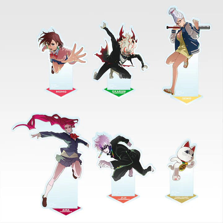 Ichiban Kuji DanDaDan Overwhelming Supernatural Assault - E Prize Acrylic Stand Complete Set of 6 Types