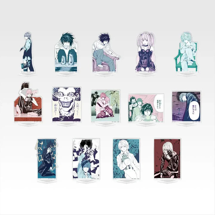 Ichiban Kuji Death Note - G Prize Acrylic Stands Complete Set of 14