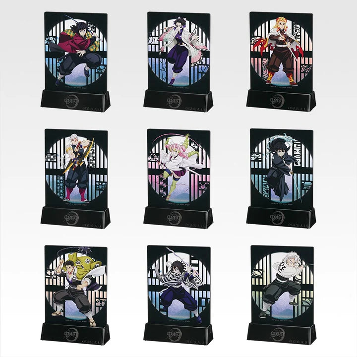 Ichiban Kuji Demon Slayer Kimetsu no Yaiba Brothers of Thunder - E Prize Mini Art Board Complete Set of 9 Types