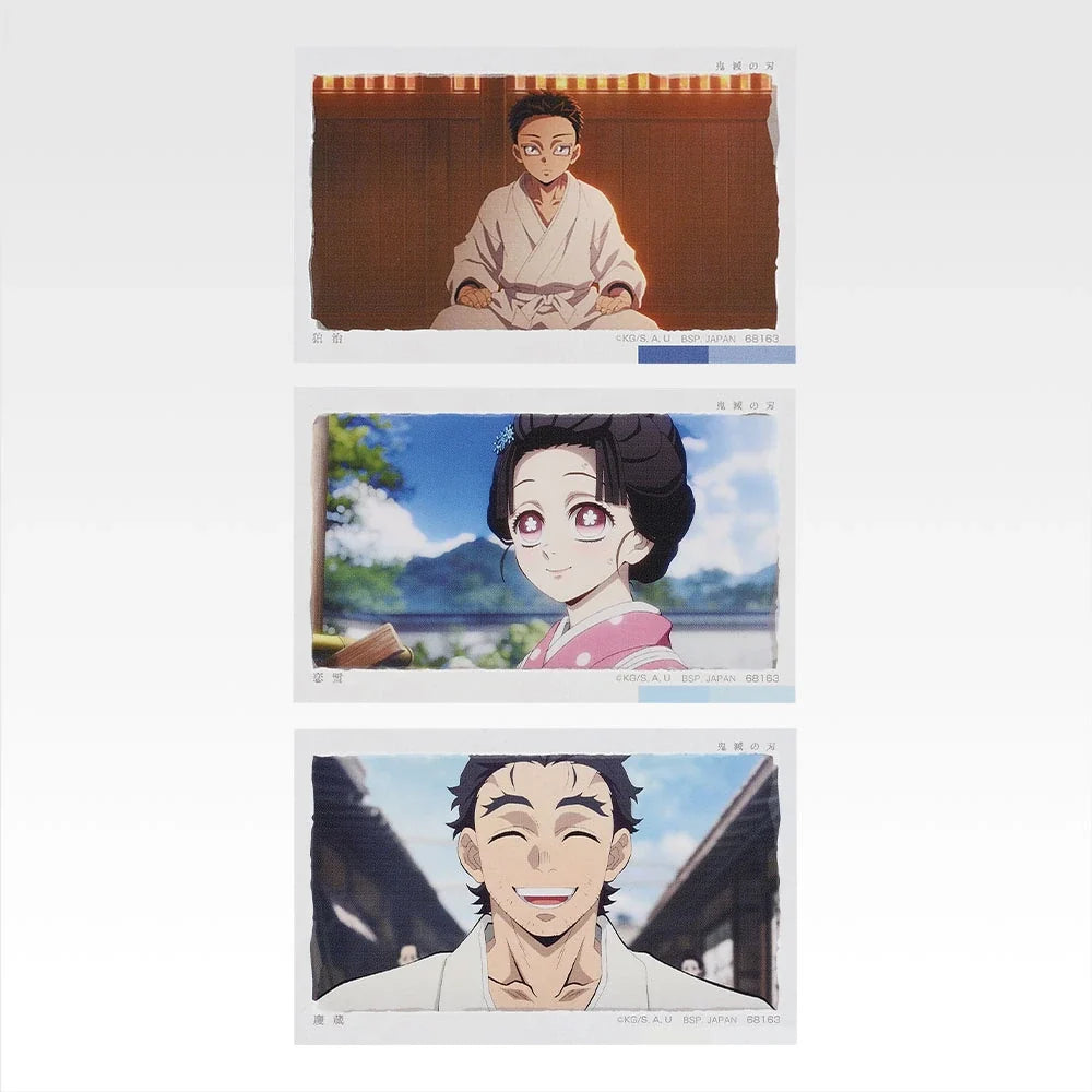Ichiban Kuji Demon Slayer: Kimetsu no Yaiba Upper Rank Two - G Prize Photo Style Card Set Complete Set of 10 Types