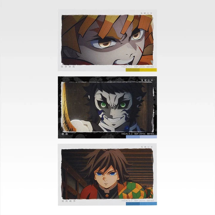 Ichiban Kuji Demon Slayer: Kimetsu no Yaiba Upper Rank Two - G Prize Photo Style Card Set Complete Set of 10 Types