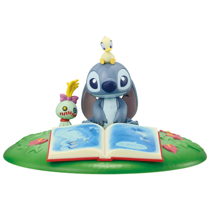 Ichiban Kuji Disney Lilo and Stitch Relaxed Summer - A Prize Card Stand Figure Stitch