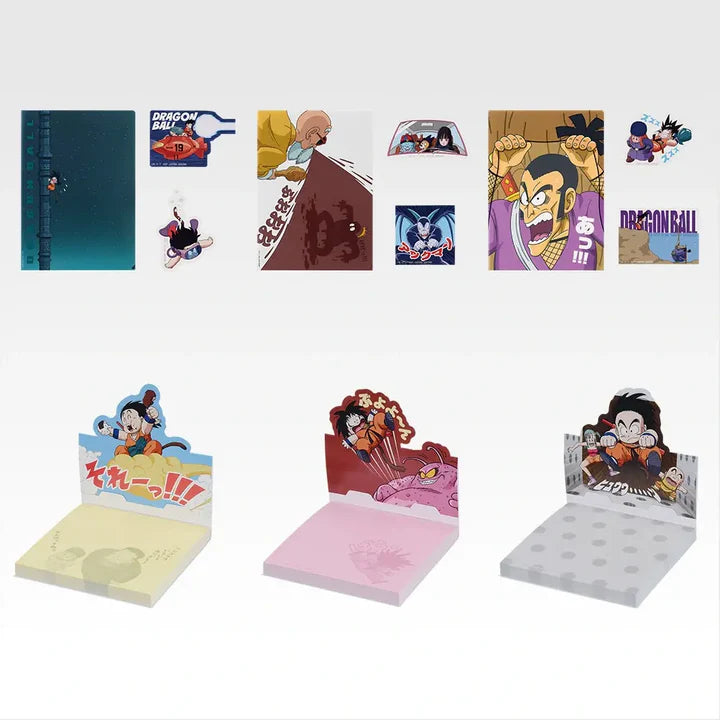 Ichiban Kuji Dragon Ball EX Showdown! Red Ribbon Army - G Prize Stationery Set Complete Set of 6 Types