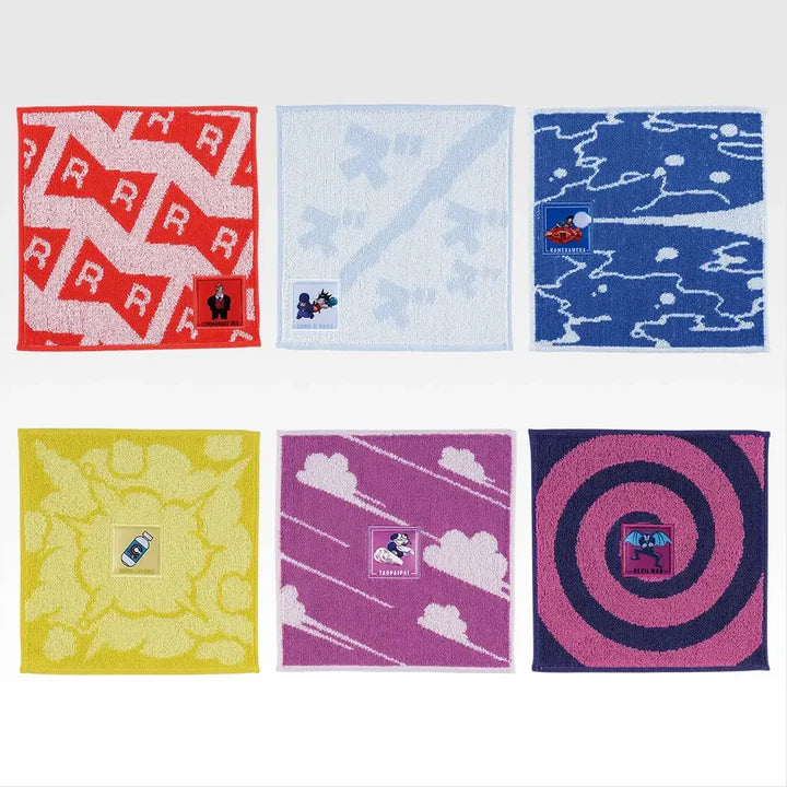 Ichiban Kuji Dragon Ball EX Showdown! Red Ribbon Army - H Prize Jacquard Towel Complete Set of 6 Types