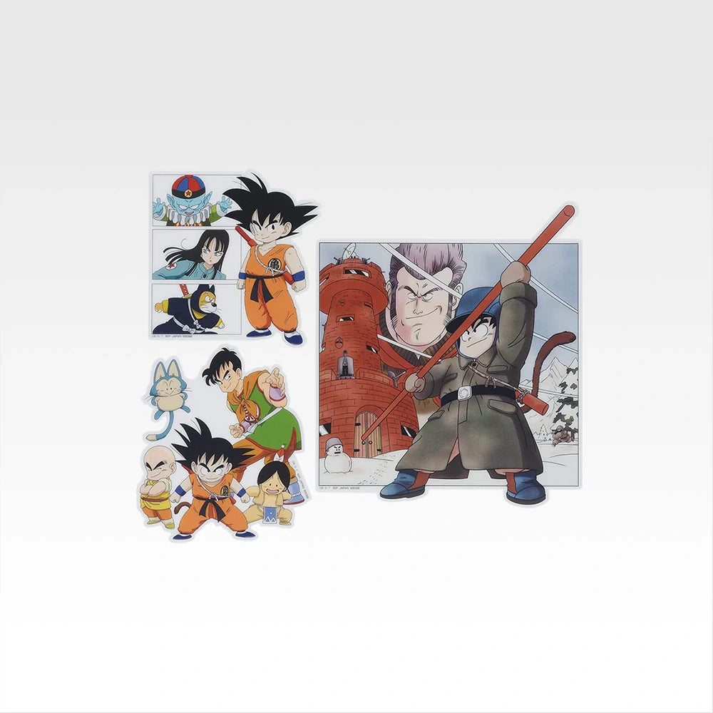 Ichiban Kuji Dragon Ball EX Showdown! Red Ribbon Army - I Prize Visual Sheet Complete Set of 6 Types
