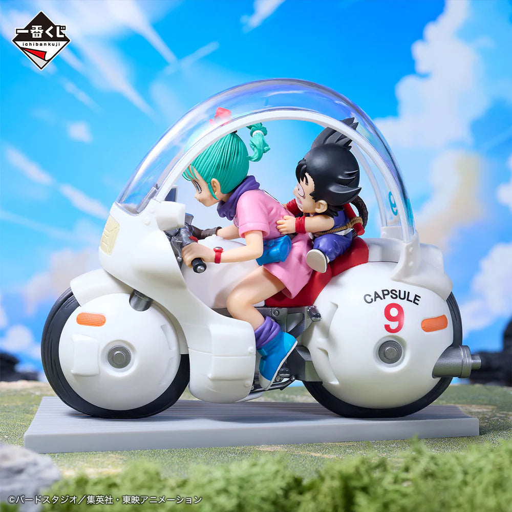 Ichiban   Kuji   Dragon   Ball   Fantastic   Adventure   -   A   Prize:   Son   Goku   &   Bulma   Bike   Figure