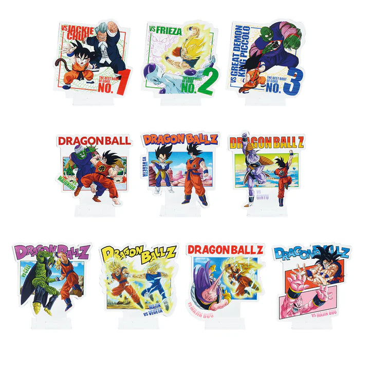 Ichiban   Kuji   Dragon   Ball   VS   Omnibus   CROSS   -   H   Prize   Acrylic   Stand   Complete   Set   of   10   Types