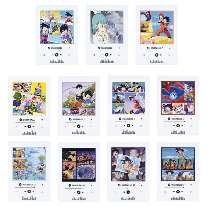 Ichiban Kuji Dragon Ball VS Omnibus CROSS - I Prize Clear Poster Complete Set of 11 Types
