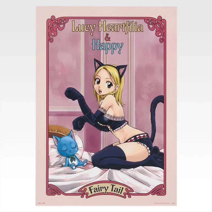 Fairy Tail Ichiban Kuji - 20th Anniversary F Prize Clear Posters (12 Types)