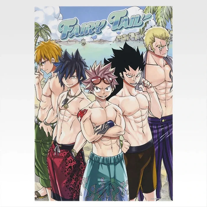 Fairy Tail Ichiban Kuji - 20th Anniversary F Prize Clear Posters (12 Types)