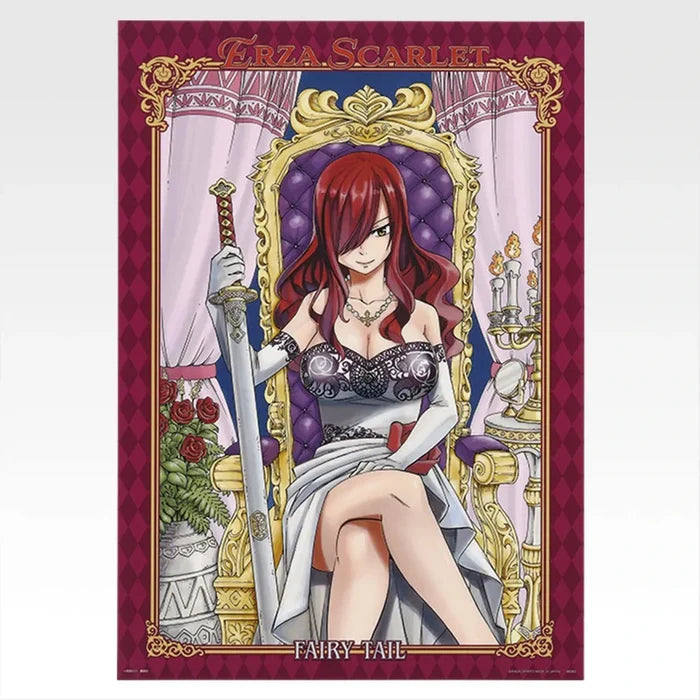 Fairy Tail Ichiban Kuji - 20th Anniversary F Prize Clear Posters (12 Types)