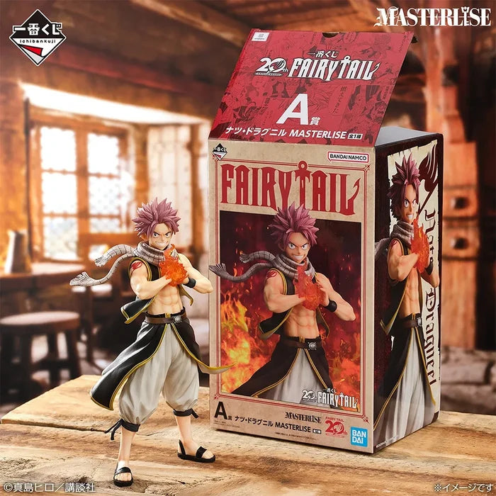 Fairy Tail Ichiban Kuji - 20th Anniversary A Prize Natsu Dragneel Masterlise Figure