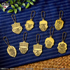 Ichiban Kuji Golden Kamuy Gold Nugget Scramble - G Prize Metal Charm Complete Set of 9 Types