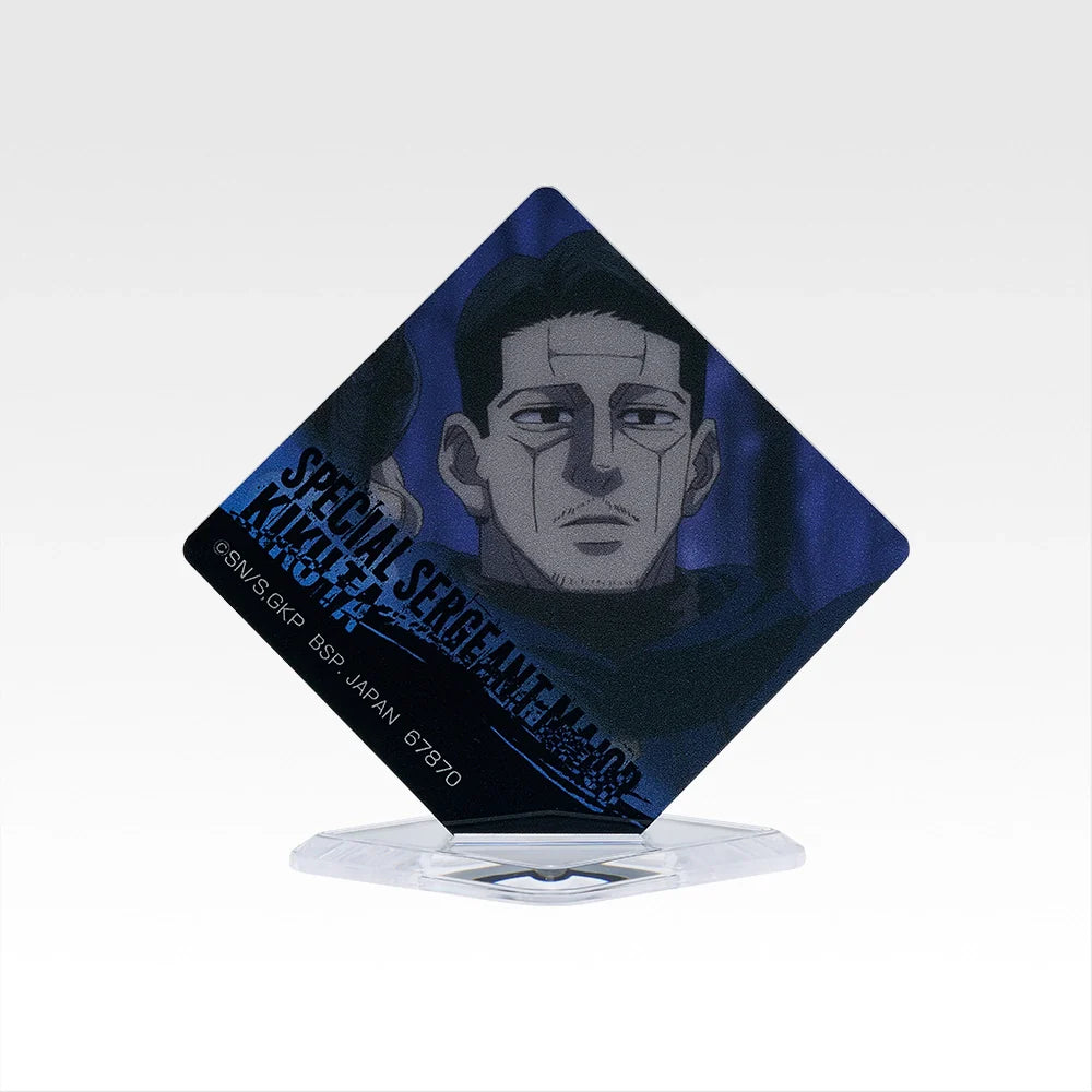 Ichiban Kuji Golden Kamuy Gold Nugget Scramble - H Prize Acrylic Stand Complete Set of 12 Types
