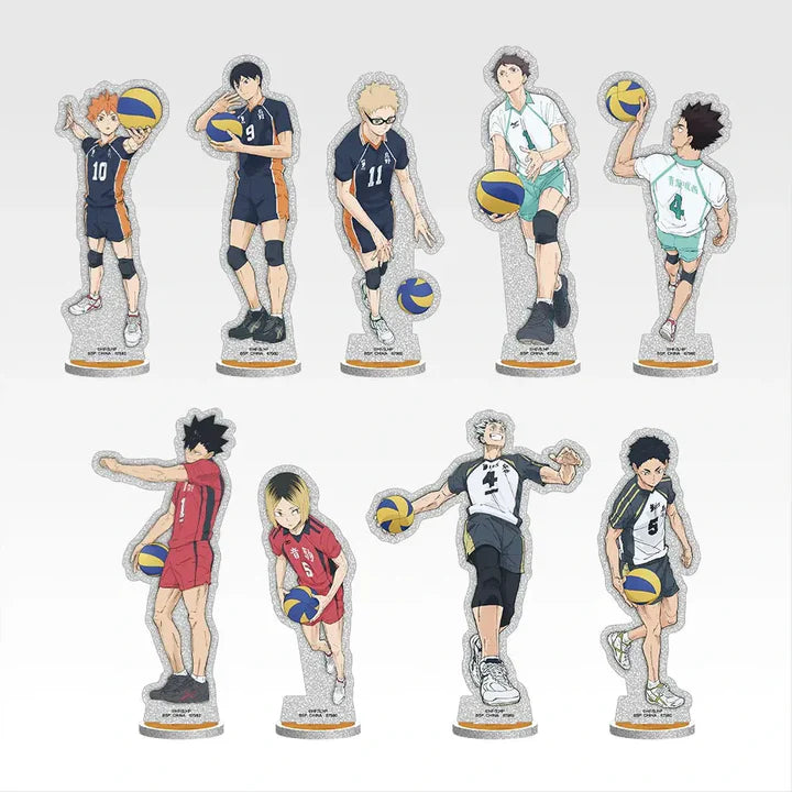 Ichiban Kuji Haikyu!! The Strongest Challenger - F Prize Acrylic Stands Complete Set of 9 Types