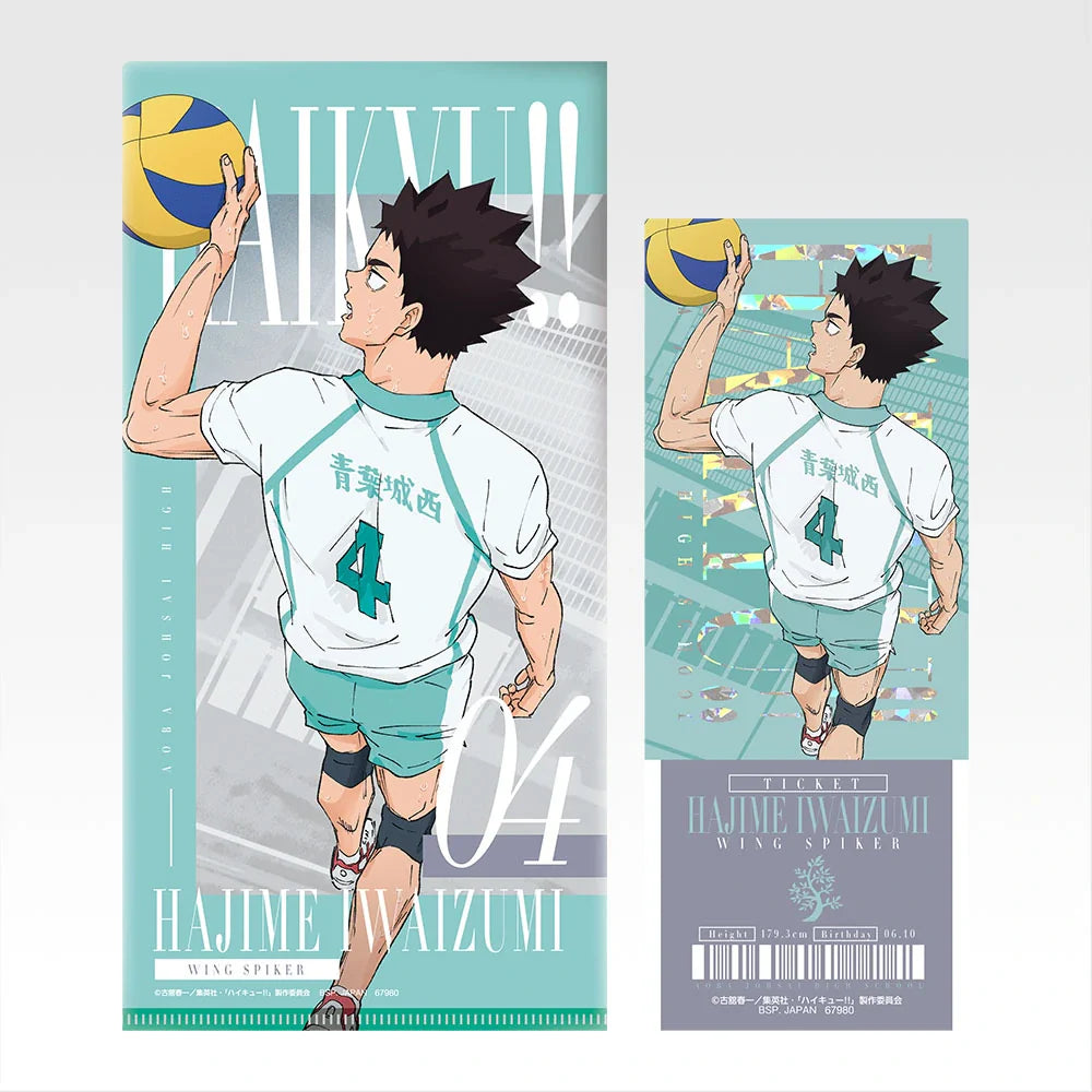 Ichiban Kuji Haikyu!! The Strongest Challenger - I Prize Ticket Case & Clear Card Complete Set of 9 Types