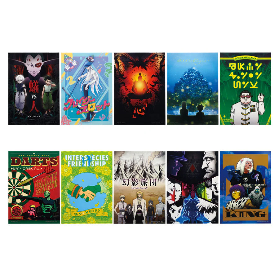 Ichiban Kuji Hunter X Hunter CHIMERA ANT - H Prize Clear Poster Complete Set of 10 Types