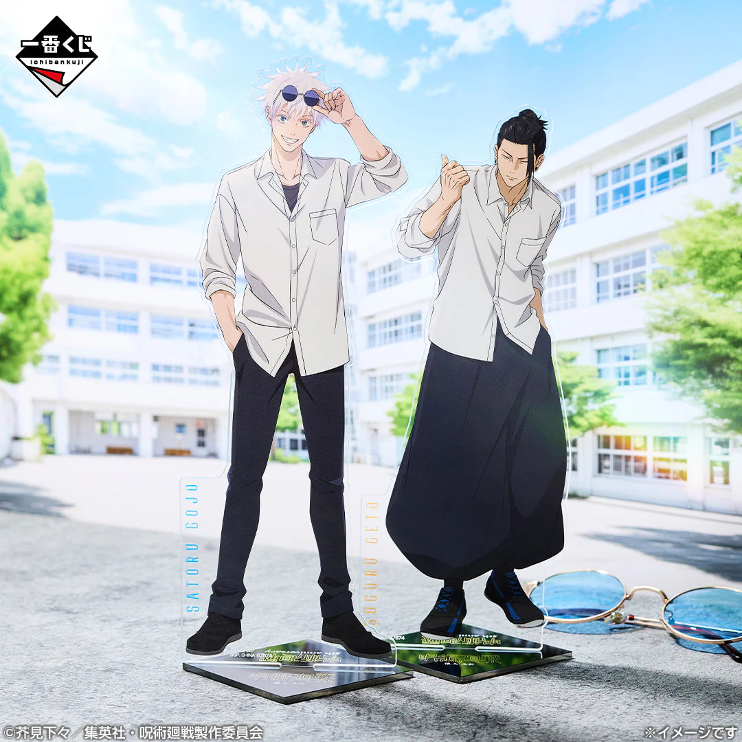 Ichiban Kuji Jujutsu Kaisen 5th Anniversary - E Prize Gojo Satoru Big Acrylic Stand