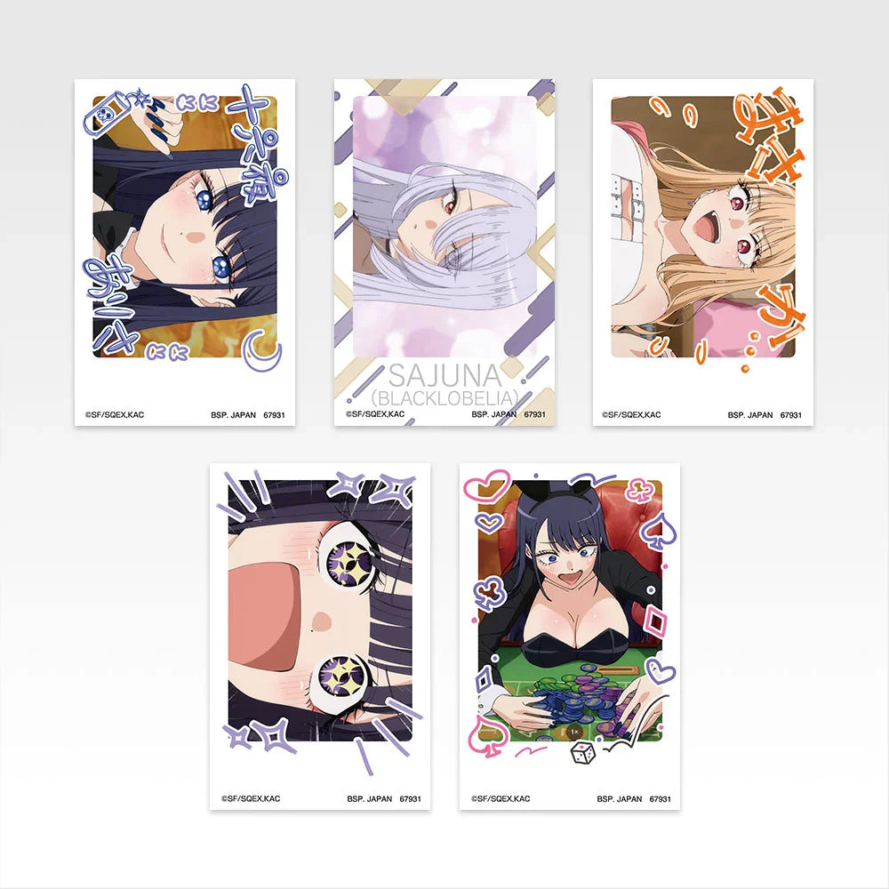 Ichiban Kuji My Dress-Up Darling Season 2 - H Prize Hologram Sticker Sets Complete Set of 12 Types