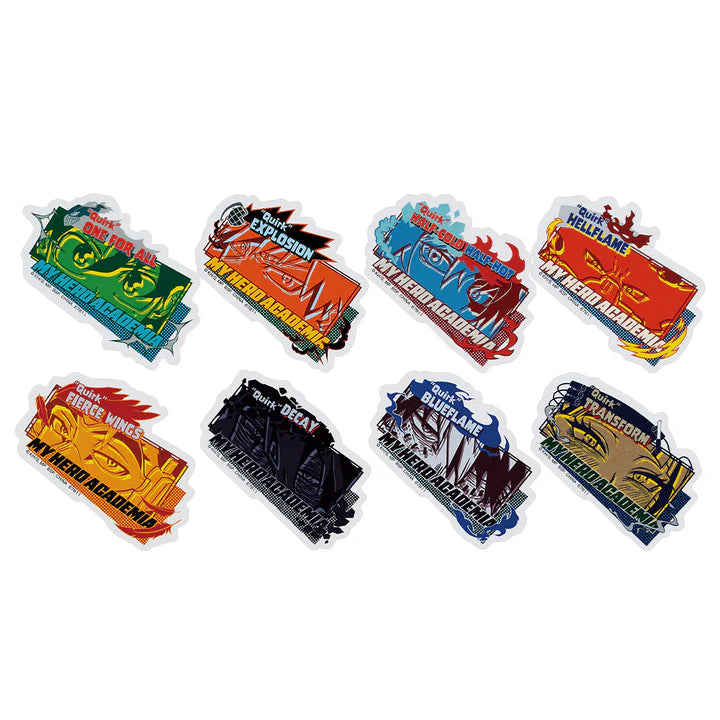 Ichiban   Kuji   My   Hero   Academia   Conflicting   Feelings   -   J   Prize   Sticker   Set   Complete   Set   of   8   Types