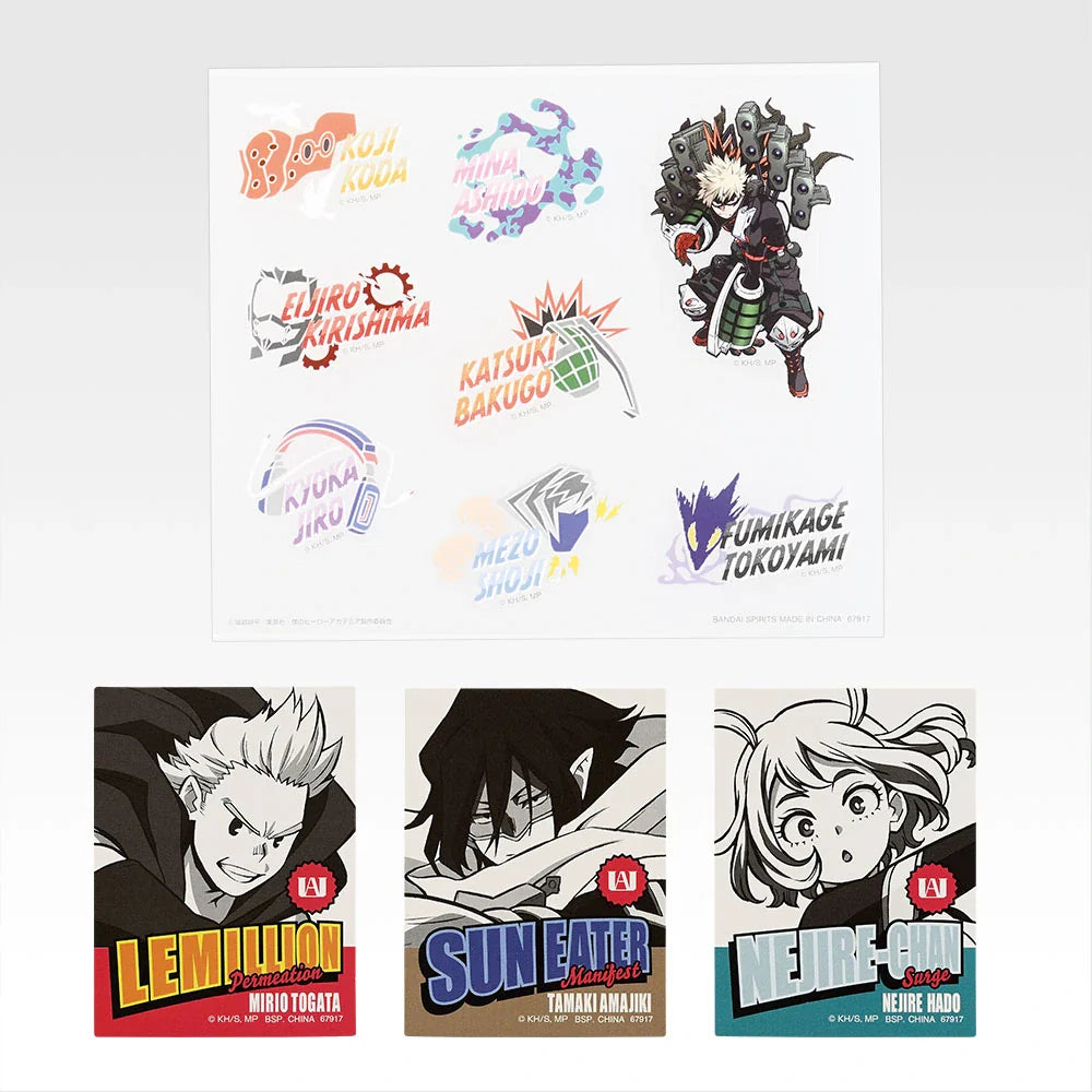 Ichiban Kuji My Hero Academia Spun Together Feelings - G Prize Stationery Items Complete Set of 7 Types