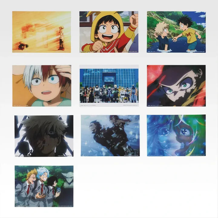 Ichiban Kuji My Hero Academia Spun Together Feelings - H Prize Canvas-style Boards Complete Set of 10 Types