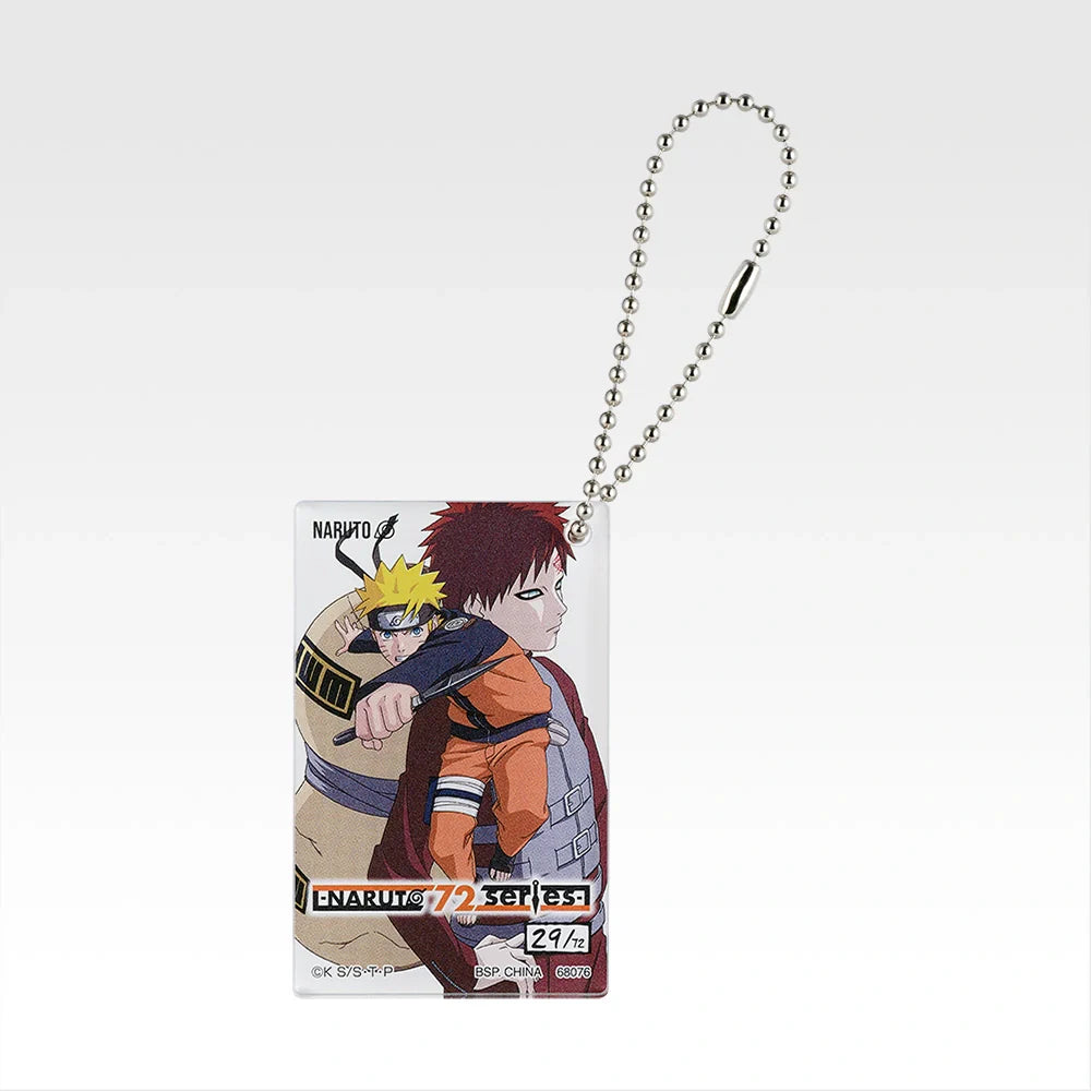Ichiban Kuji Naruto Shippuden Kazekage Rescue Arc - H Prize Naruto 72 Series Acrylic Charm Complete Set of 9 Types