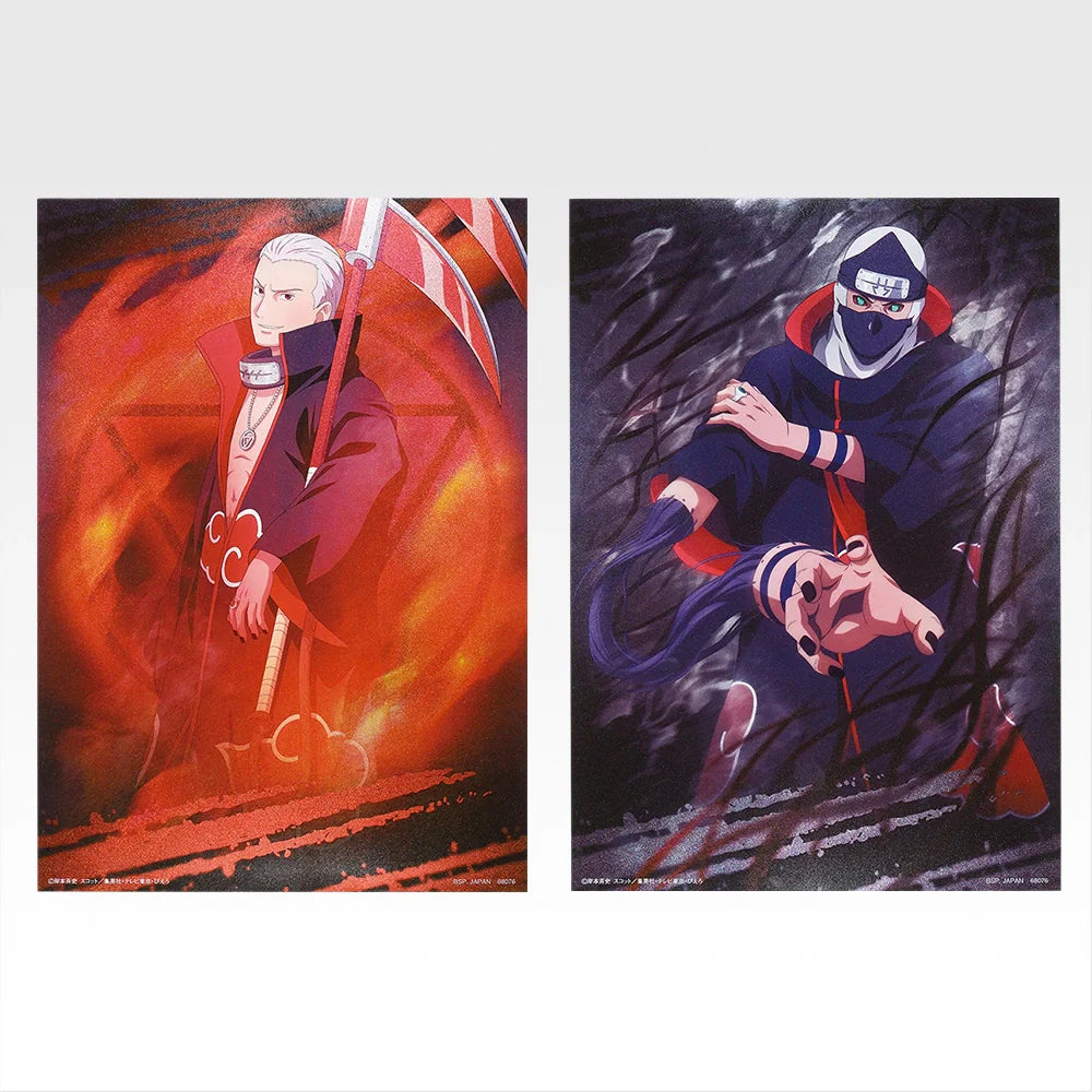 Ichiban Kuji Naruto Shippuden Kazekage Rescue Arc - I Prize Visual Sheet Set Complete Set of 12 Types