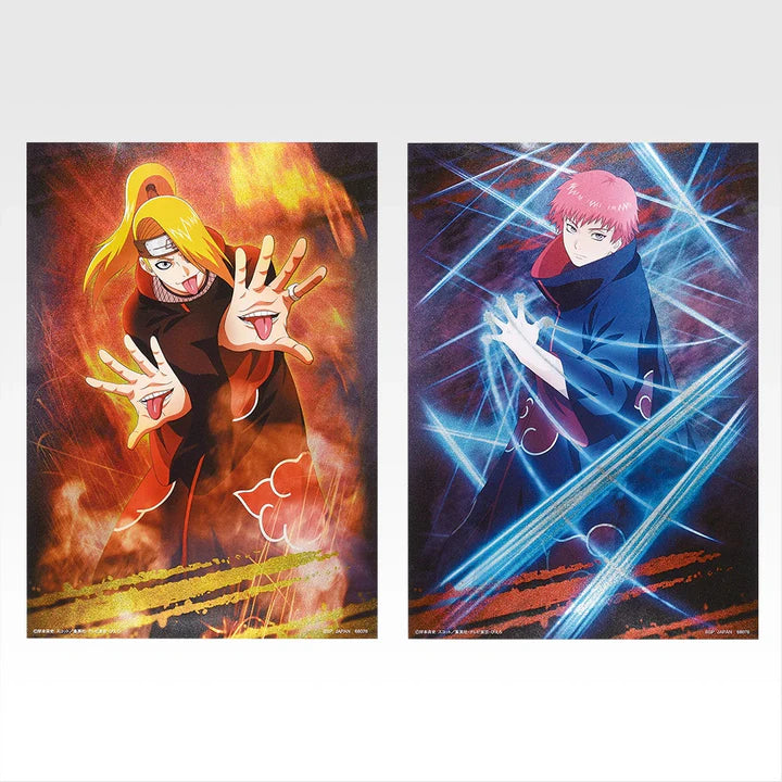 Ichiban Kuji Naruto Shippuden Kazekage Rescue Arc - I Prize Visual Sheet Set Complete Set of 12 Types