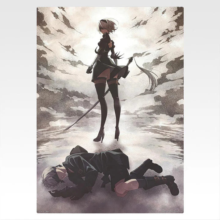 Ichiban Kuji Nier Automata Ver 1.1a Glory to Humanity - D Prize Original Illustration Board