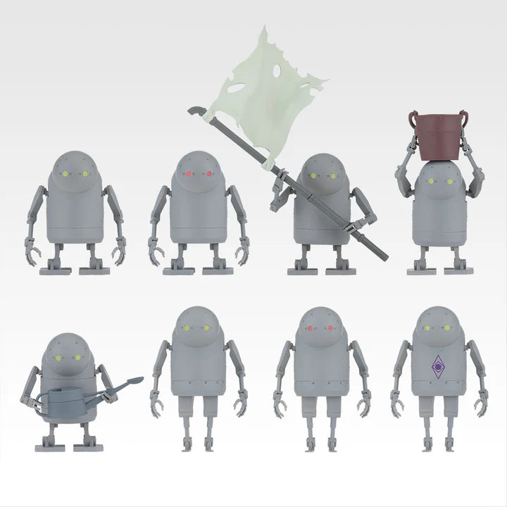 Ichiban Kuji Nier Automata Ver 1.1a Glory to Humanity - I Prize Machine Lifeform Collection Figure Complete Set of 8 Types