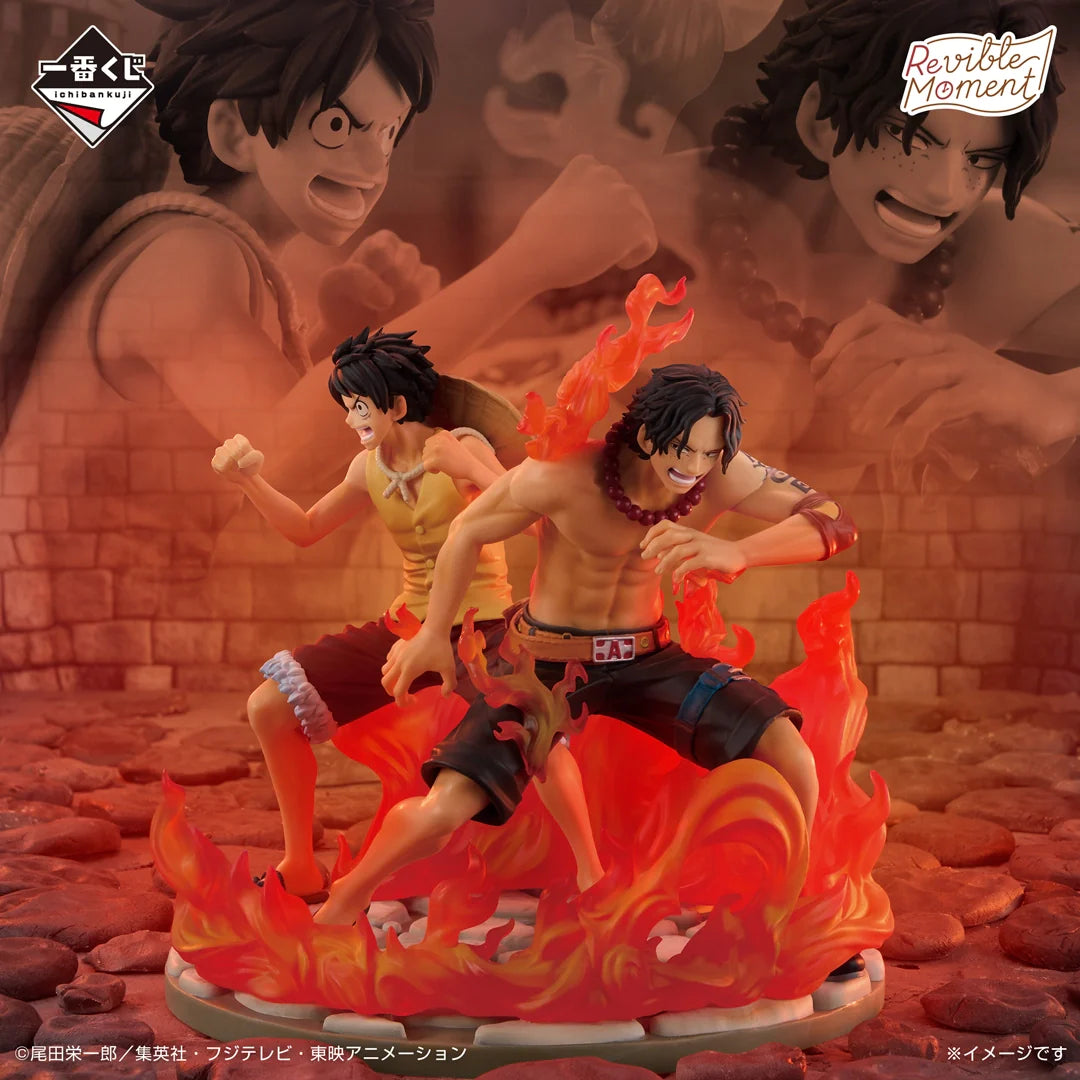 Ichiban Kuji One Piece Dramatic Memories - Last One Prize Revible Moment Ace & Luffy