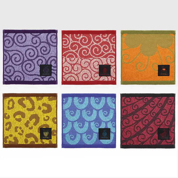 Ichiban Kuji One Piece EX Those Who Possess the Devil vol.3 - H Prize Jacquard Towels Complete Set of 6 Types