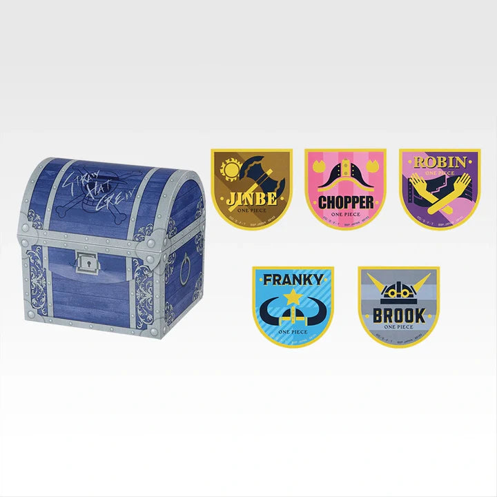 Ichiban Kuji One Piece Elbaf Arc Giant Bash!! Vol.1 - G Prize Treasure Chest Sticker Set