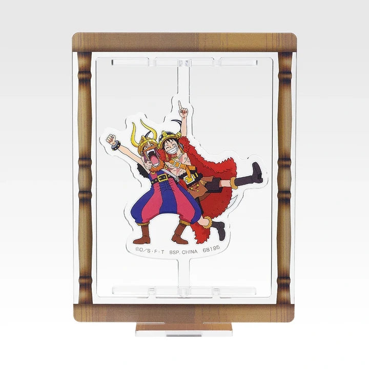 Ichiban Kuji One Piece Elbaf Arc Giant Bash!! Vol. 2 - G Prize Permanent Pointer Acrylic Stand Duo Set