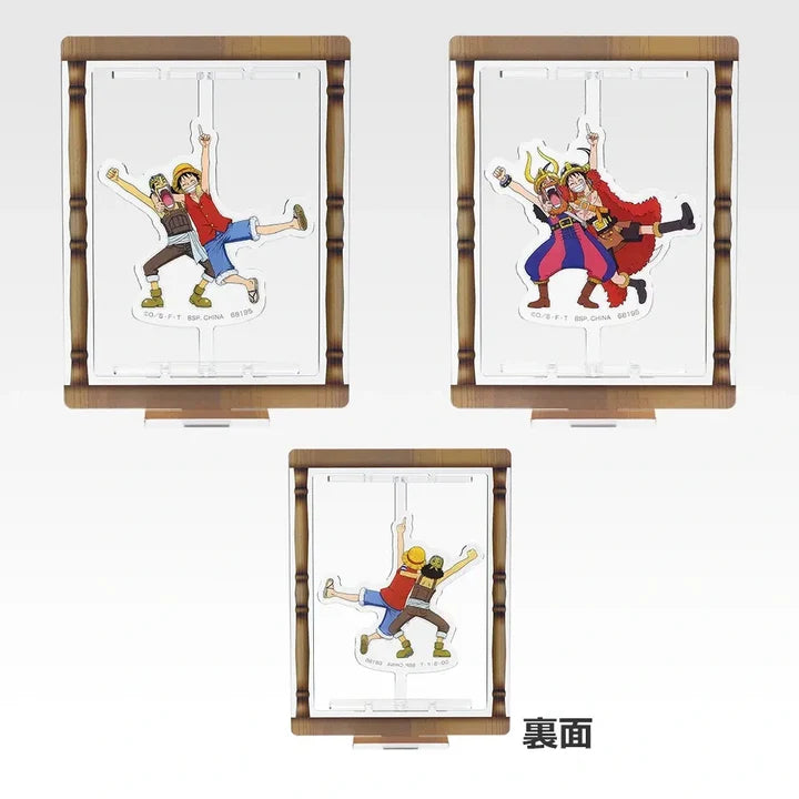 Ichiban Kuji One Piece Elbaf Arc Giant Bash!! Vol. 2 - G Prize Permanent Pointer Acrylic Stand Duo Set