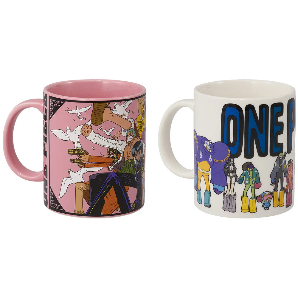 Ichiban   Kuji   One   Piece   TV   Anime   25th   Anniversary   -   The   Road   to   Pirate   King   -   E   Prize   :   Anniversary   Mug   -   Complete   set   :   2   types