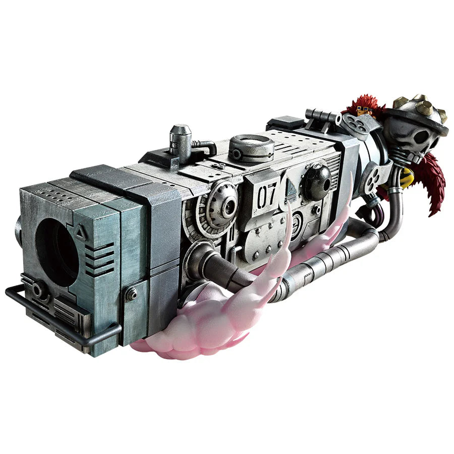 Ichiban   Kuji   One   Piece   Takumi   no   Keifu   Hakyoku   -   D   Prize   Eustass   Kid   Electromagnetic   Gun   Ink   Style   Mass   Technique