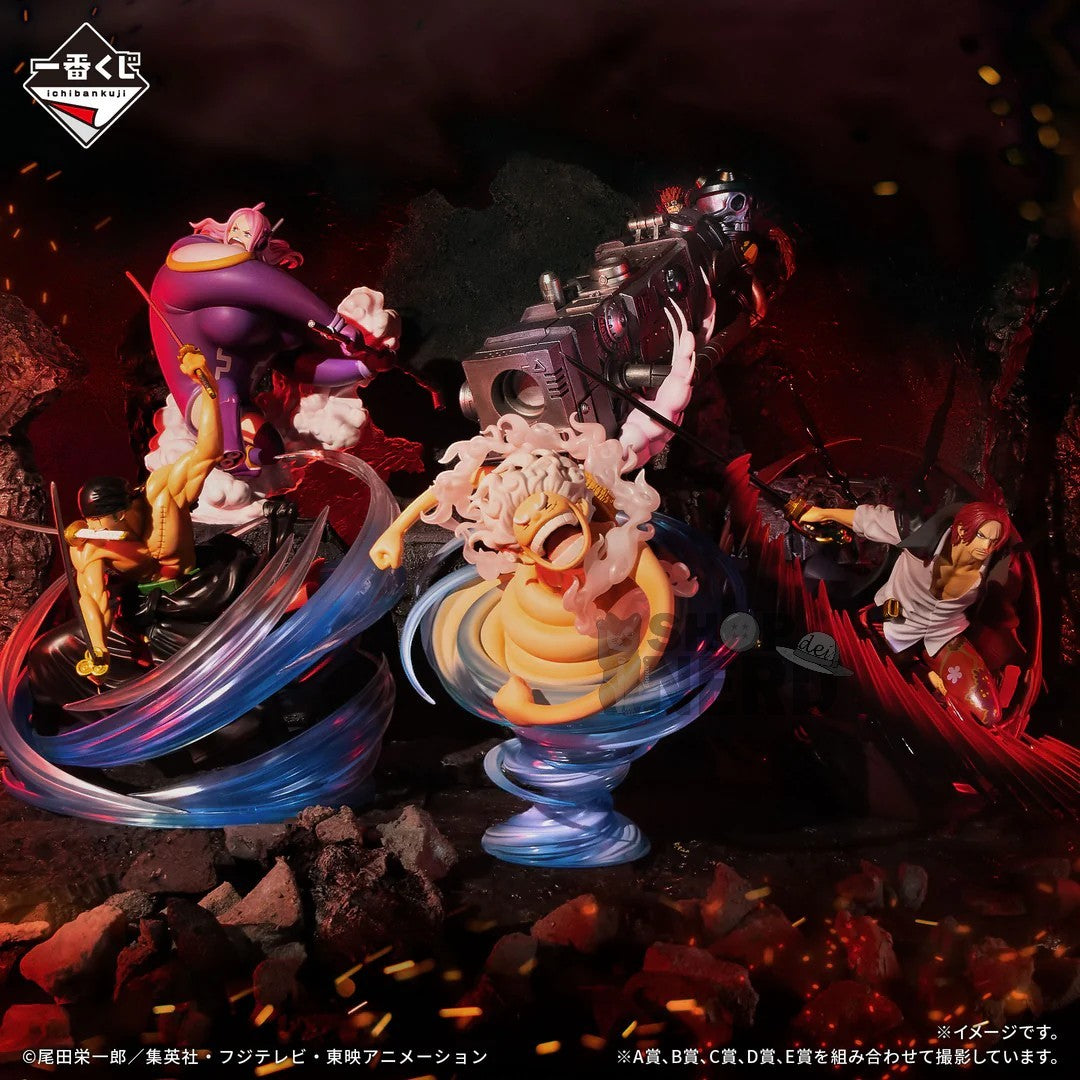 Ichiban   Kuji   One   Piece   Takumi   no   Keifu   Hakyoku   -   B   Prize   Shanks   God   Avoidance   Ink   Style   Mass   Technique