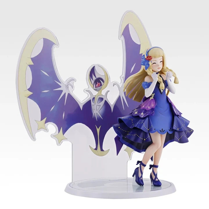 Ichiban Kuji Pokemon Masters EX 7th Anniversary - B Prize Lillie (21st Anniversary) & Lunala Masterlise Plus Figure