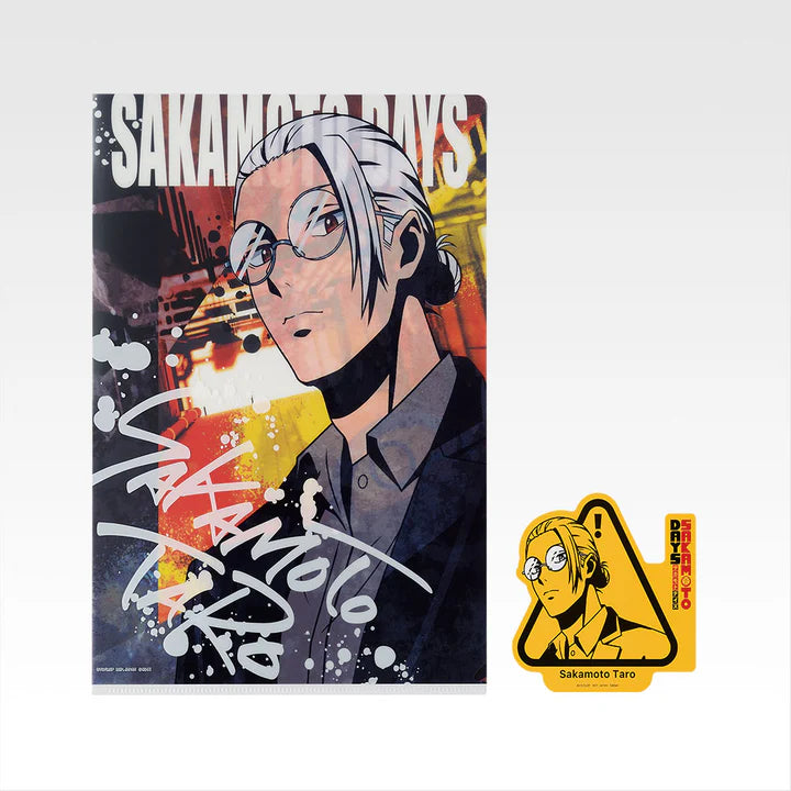 Ichiban   Kuji   Sakamoto   Days   Vol.2   -   J   Prize   Clear   File   and   Sticker   Set   Complete   Set   of   12   Types