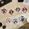 Ichiban Kuji Tougen Anki 2 - H Prize Mini Shikishi Complete Set of 7 Types